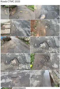 chittur tattamangalam municipality bad roads bad governance,