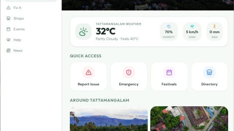 Tattamangalam Community Web App is Now Live – Explore, Use and Share